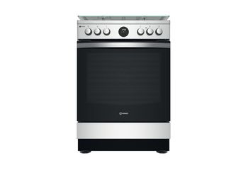 Indesit-Cucina-con-forno-a-doppia-cavita-IS67G8CHX-E-Inox-GAS-Frontal