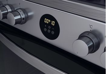 Indesit Cucina con forno a doppia cavità IS67G8CHX/E Inox GAS Control panel