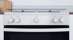 Indesit Cucina con forno a doppia cavità IS67G1KMW/E Bianco GAS Control panel