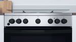 Indesit Cucina con forno a doppia cavità IS67G4PHX/E Inox GAS Control panel
