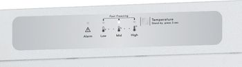 Indesit Congelatore A libera installazione UI6 F1T W1 Bianchi Control panel