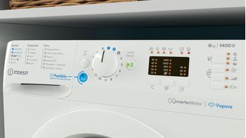 Indesit Lavabiancheria A libera installazione BWA 81496X WV IT Bianco Carica frontale A Control panel