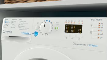 Indesit Lavabiancheria A libera installazione BWA 81295X WV IT Bianco Carica frontale B Control panel