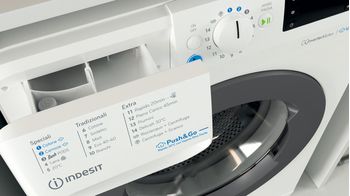 Indesit Lavabiancheria A libera installazione BWE 91496X WKV IT Bianco Carica frontale A Drawer