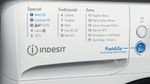 Indesit Lavasciugabiancheria A libera installazione BDE 96436 WKV IT Bianco Carica frontale Program