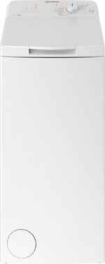 Indesit Lavabiancheria A libera installazione BTW L60400 IT Bianco Carica dall'alto C Frontal