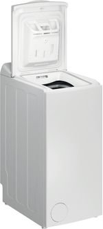 Indesit Lavabiancheria A libera installazione BTW L60400 IT Bianco Carica dall'alto C Perspective open