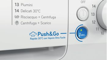 Indesit Lavabiancheria A libera installazione BWA 81295X WV IT Bianco Carica frontale B Program