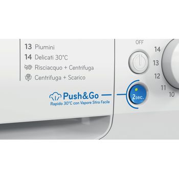 Lavatrice a libera installazione Indesit BWE 91496X WKV IT - BWE 91496X WKV  IT - Indesit IT
