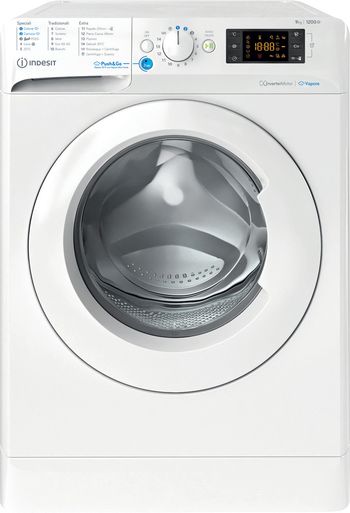 Indesit Lavabiancheria A libera installazione BWE 91296X WV IT Bianco Carica frontale A Frontal