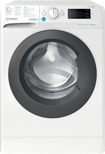 Indesit Lavabiancheria A libera installazione BWE 91498X WKV IT Bianco Carica frontale A Frontal