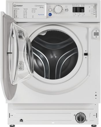 Indesit Lavasciugabiancheria Da incasso BI WDIL 861485 EU Bianco Carica frontale Frontal open