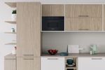 Indesit Microonde Da incasso IM K12 B Nero Elettronico 22 Microonde + grill 750 Lifestyle frontal