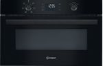 Indesit Microonde Da incasso ID K52R B Nero Elettronico 31 Microonde + grill 1000 Frontal