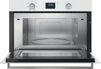 Indesit Microonde Da incasso ID K52R W Bianco Elettronico 31 Microonde + grill 1000 Frontal open