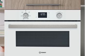 Indesit Microonde Da incasso ID K52R W Bianco Elettronico 31 Microonde + grill 1000 Lifestyle control panel