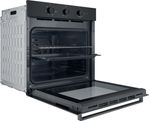 Indesit Forno Da incasso IO K350H B Elettrico A Perspective open