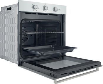 Indesit Forno Da incasso IO K35H W Elettrico A Perspective open