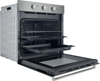 Indesit Forno Da incasso IO K38H X Elettrico A Perspective open