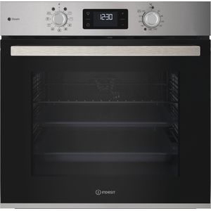 Forno elettrico incasso Indesit: colore inox, autopulente - IO K58HS X