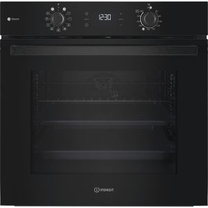 Forno elettrico incasso Indesit: colore nero, autopulente - IO K58HS B