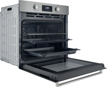 Indesit Forno Da incasso IO K78P X Elettrico A++ Perspective open