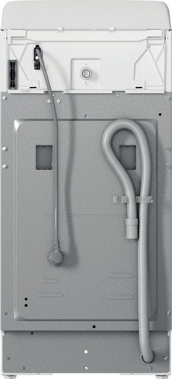 Indesit Lavabiancheria A libera installazione BTW S6261P IT Bianco Carica dall'alto A Back / Lateral