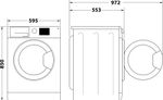 Indesit-Lavabiancheria-A-libera-installazione-MTWC-71296-W-IT-Bianco-Carica-frontale-A-Technical-drawing
