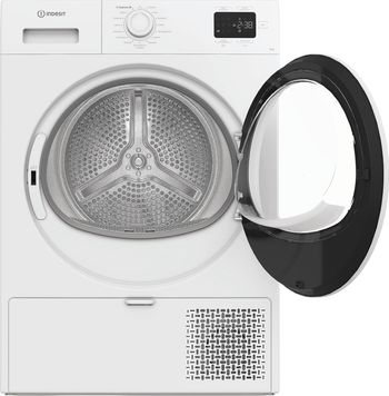 Indesit-Asciugabiancheria-C-YD-92D-WW-IT-Bianco-Frontal-open