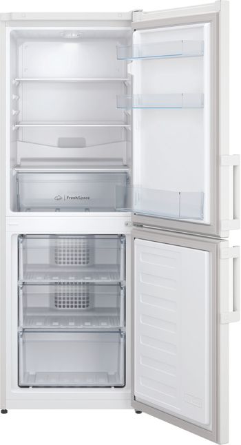 Indesit Combinazione Frigorifero/Congelatore A libera installazione IB55 532 W Bianco 2 porte Frontal open