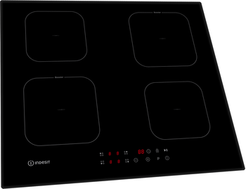 Indesit Piano cottura IS F 97Q60 NE Nero Induction vitroceramic Perspective