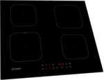 Indesit Piano cottura IS F 18Q60 NE Nero Induction vitroceramic Perspective