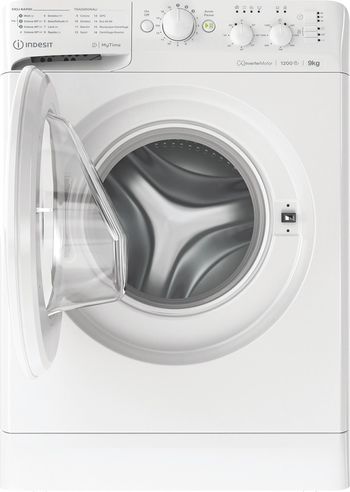 Indesit-Lavabiancheria-A-libera-installazione-MTWC-91296-W-IT-Bianco-Carica-frontale-A-Frontal-open