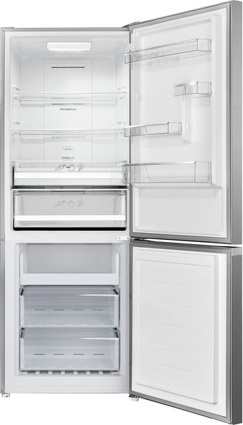 Indesit Combinazione Frigorifero/Congelatore A libera installazione INK2 5323 XB4E Dark gray 2 porte Frontal open